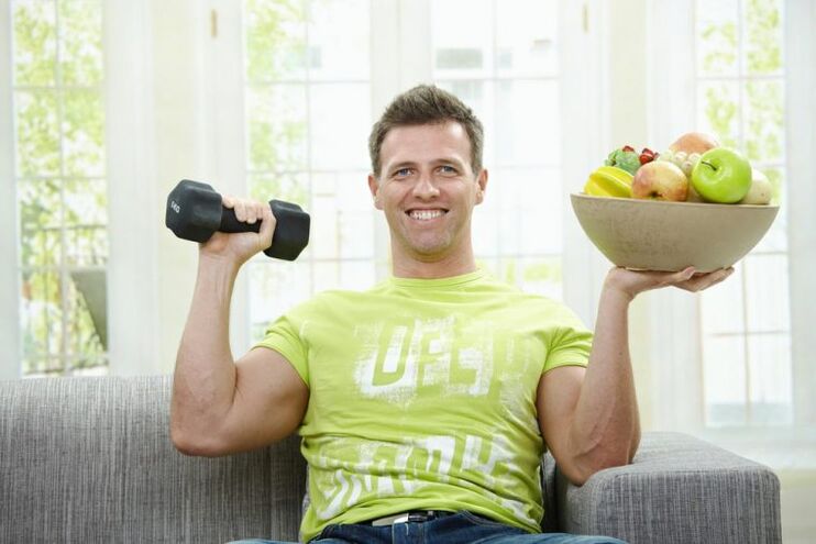 Exerciții fizice și o dietă sănătoasă pentru a crește potența