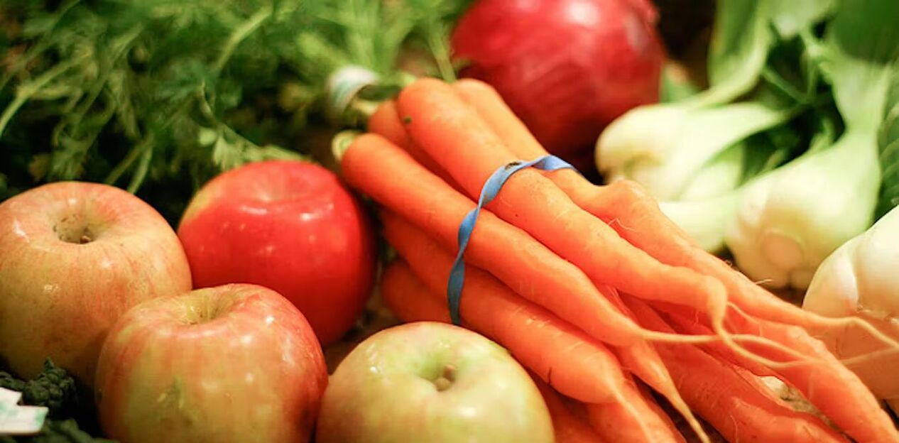 Vitamine din legume și fructe